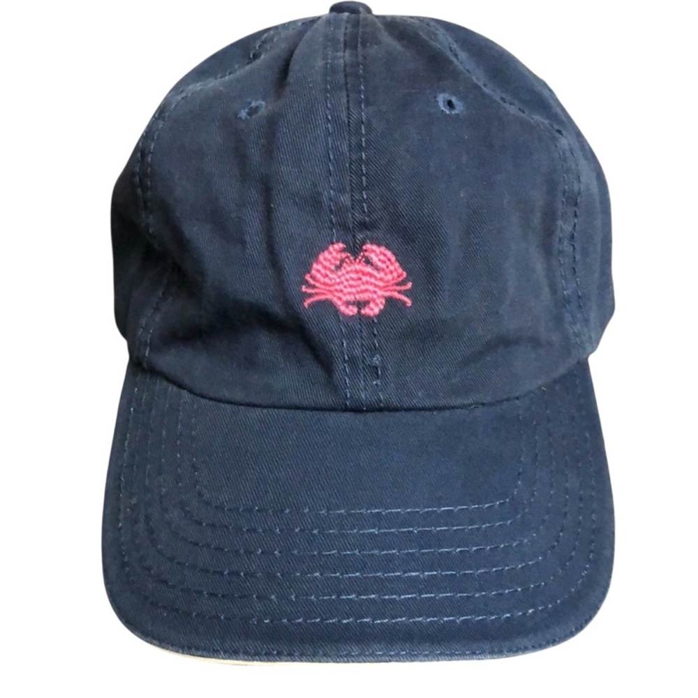 Navy Blue Cap with Pink‎ Crab OS